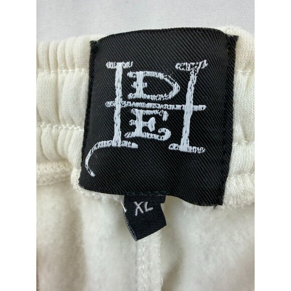 NWT ED HARDY IVORY FLAME SKULL WIDE LEG SWEATPANTS WOMENS SIZE XL - Picture 7 of 15